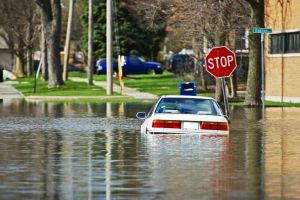 Flood Scene in Seattle, Kirkland, WA. Provided by BCIB Insurance Services - Washington